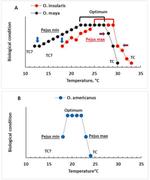 Exploring the effects of warming seas by using the optimal and pejus temperatures of the embryo of three Octopoda species in the Gulf of Mexico